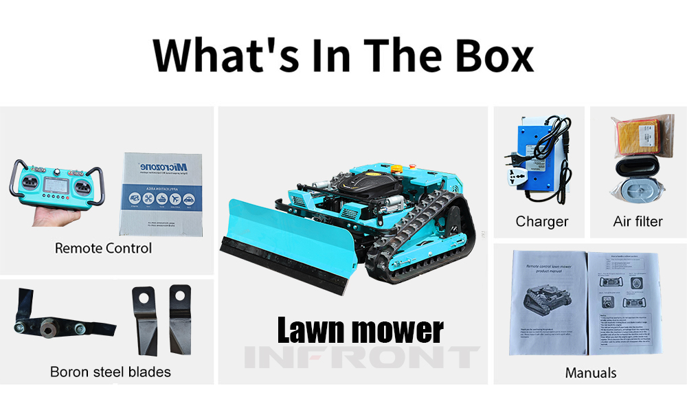 Małe kosiarki o zerowym promieniu skrętu