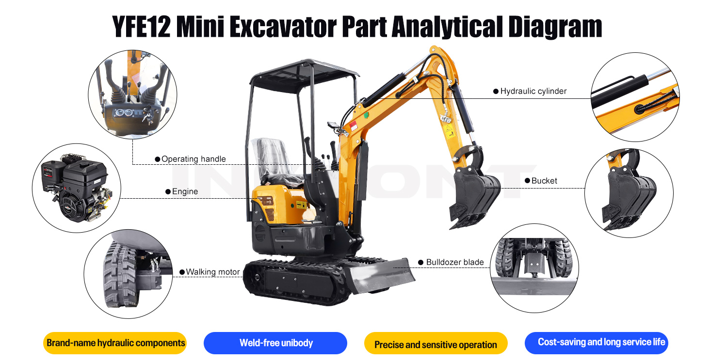 Micro excavator Micro excavator