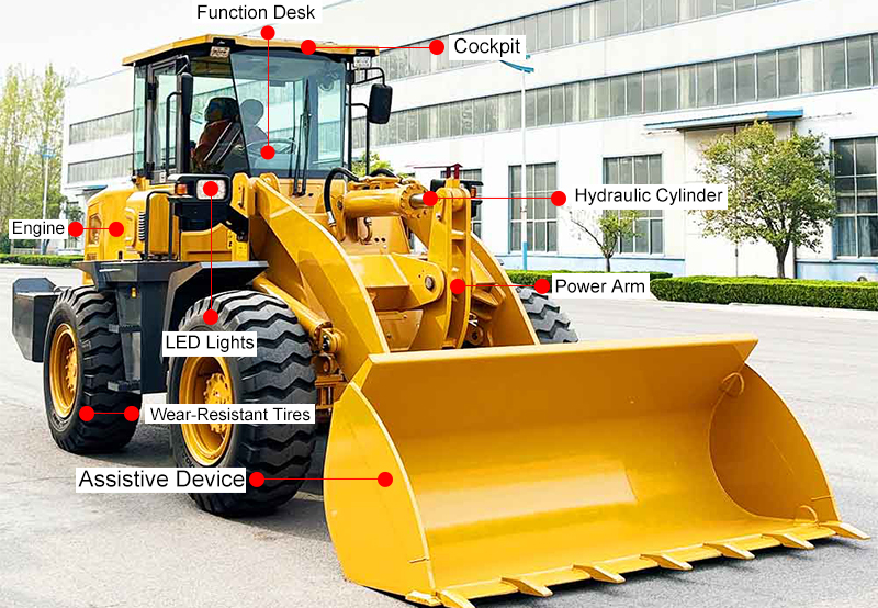 Compact wheel loader for sale