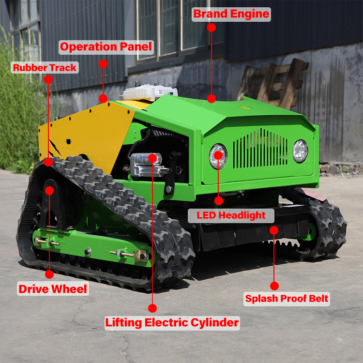 Remote Control Brush Cutter Remote Control Brush Cutter