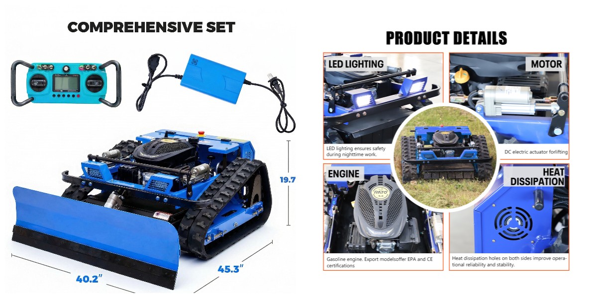 جزازة العشب التي تعمل بالبنزين