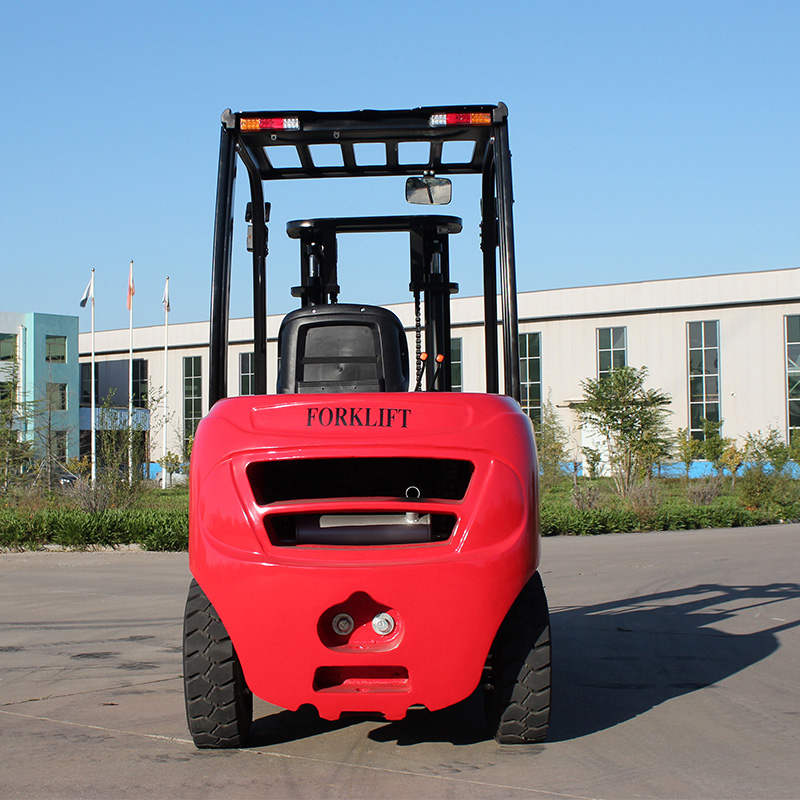 Compact electric forklift