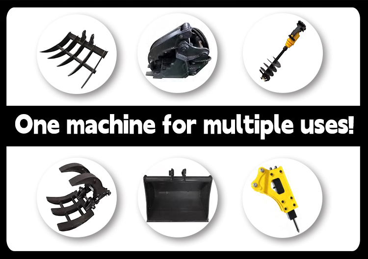 Escavadora compacta Escavadora compacta