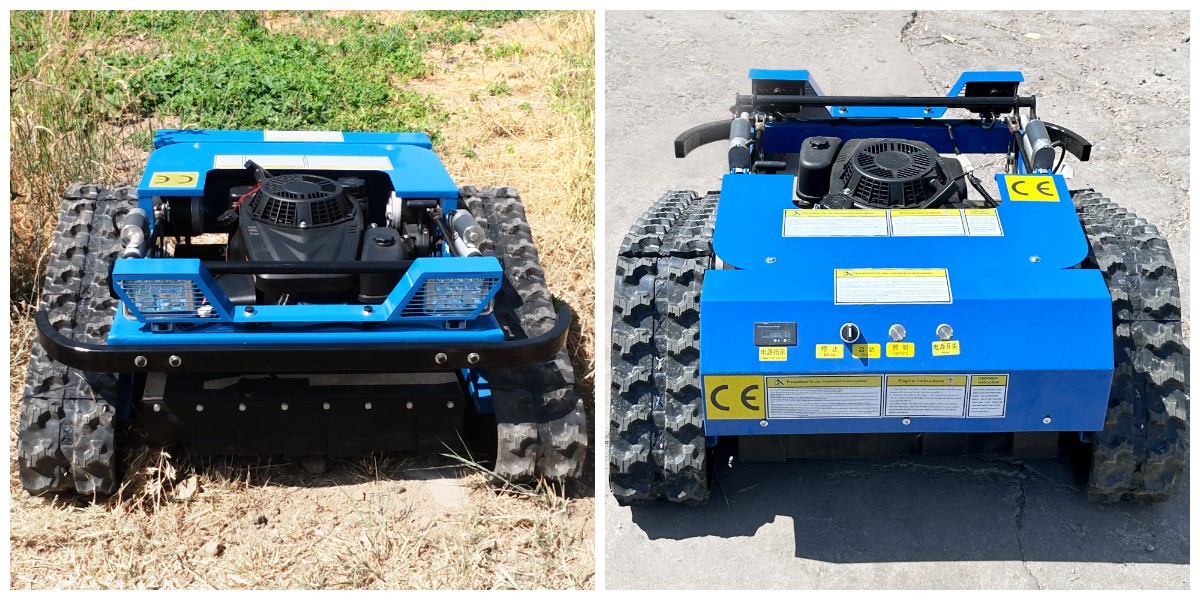 Tondeuses à rayon de braquage zéro