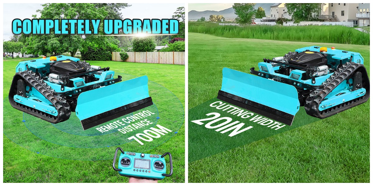 ガソリン式芝刈り機のクリアランス