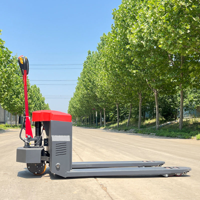 Manual forklift truck