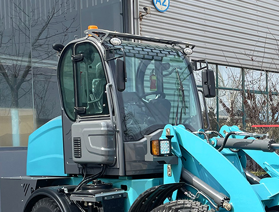 Pala gommata per carichi pesanti