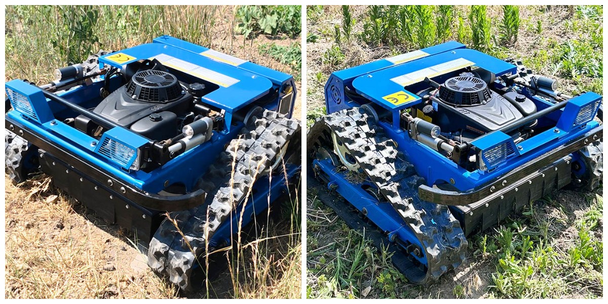 Tondeuses à rayon de braquage zéro