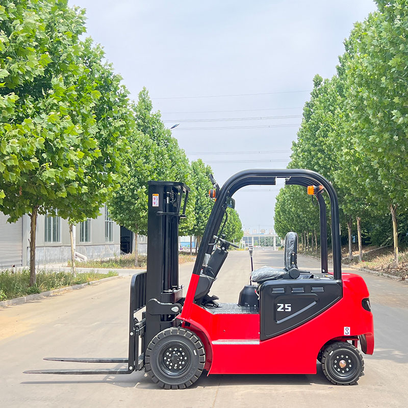 Electric forklift truck