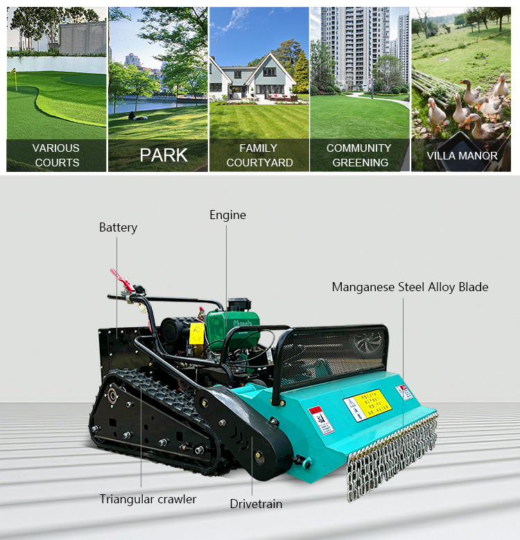 ガソリン式芝刈り機