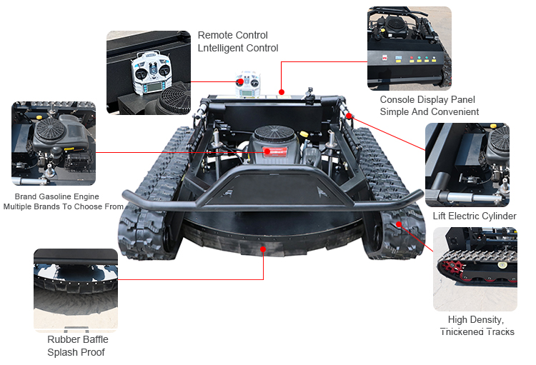 Remote control mower